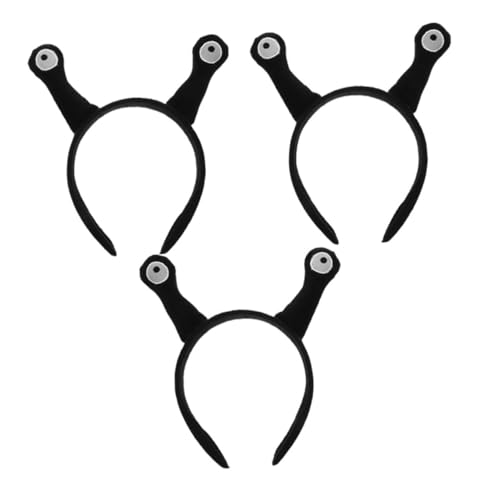 Anneome 3 Stück Teiliges Schnecken Fühler Stirnband Lustiges Cartoon Haarreif Party Kostüm Zubehör Weicher Bequemer Kopfschmuck für Kostümpartys und Cosplay von Anneome