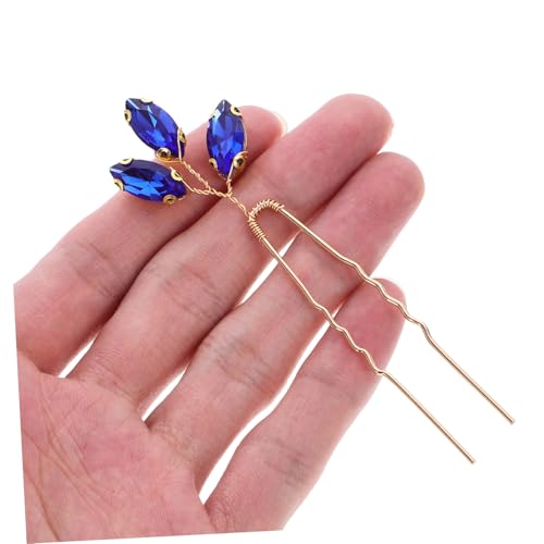 Anneome 3 Stück Teiliges U-förmiges Haarnadeln Strass für Braut Minimalistisches Design Glänzend und Langlebig Fester Sitz als Hochzeitsschmuck für Damen von Anneome