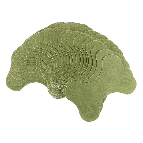 Anneome 30blätter Tragbare Beifußpflaster Blanko-moxa-aufkleber Kleine Moxa-pflaster Akupunkturpunkt-versorgung Leere Moxa-aufkleber von Anneome