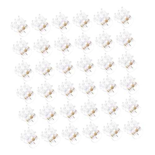Anneome 36 Stück Teiliges Kleine Herzförmige Haarklammern Mini haarspangen für Mädchen DIY Haaraccessoires Kompakt Sicherer Halt für Verschiedene Frisuren und Alltag von Anneome