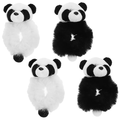 Anneome 4 Stck Plüsch Panda Haargummis Weiche Elastische Ponytail Holder Süße Haarfreundliche Haarbänder für Frauen und Mädchen Komfortabel Strapazierfähig Geeignet für Haartypen Anneome 4 Stck Plüsch Panda Haargummis Weiche Elastische Ponytail Holder Süße Haarfreundliche Haarbänder für Frauen und Mädchen Komfortabel Strapazierfähig Geeignet für Haartypen von Anneome
