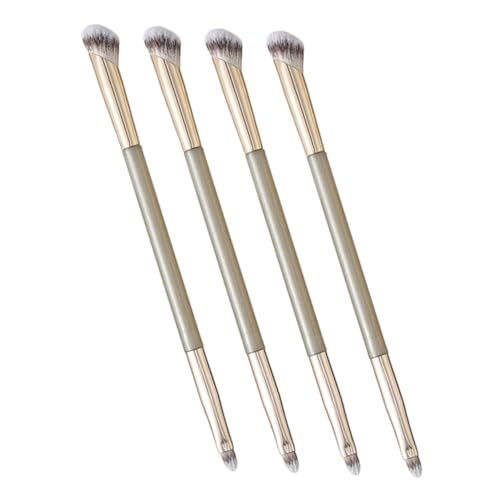 Anneome 4 Stück Doppelender Make Up Pinsel Präziser Concealer Pinsel für Gesicht Highlighting und Detailarbeit Vielseitig für Reisen und Alltag für Frauen und Make Up Profis von Anneome
