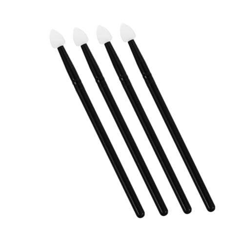 Anneome 4 Stück Teiliges Lidschatten mit Weichen Hautfreundlichen Bürsten für Gleichmäßiges Auftragen Tragbar und Vielseitig Einsetzbar für Reisen und Verschiedene Make Up Stile von Anneome