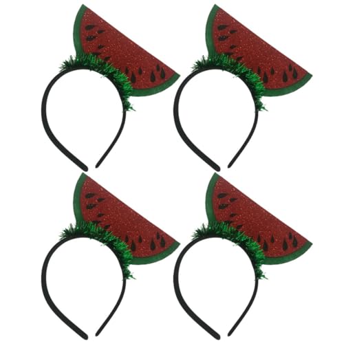 Anneome 4 Stück Teiliges Wassermelonen Haarband Leichtes Party Haarzubehör mit Stylischem Design Geeignet für Karneval Cosplay und Festliche Anlässe Dekorative Kopfbedeckung für Damen Anneome 4 Stück Teiliges Wassermelonen Haarband Leichtes Party Haarzubehör mit Stylischem Design Geeignet für Karneval Cosplay und Festliche Anlässe Dekorative Kopfbedeckung für Damen von Anneome