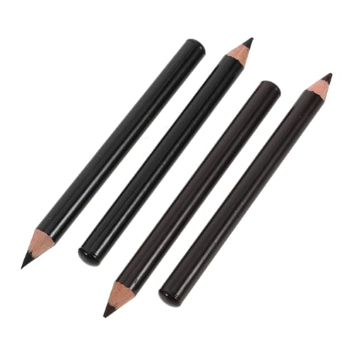 Anneome 4 Stück Wasserfester Holz Augenbrauenstift Teiliges Set Braun Schwarz Präzise Formulierung Schweißresistent Langanhaltend Für Damen Anfänger Geeignet von Anneome