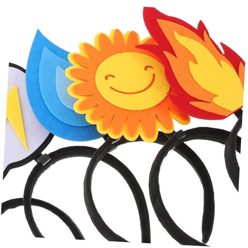 Anneome 5 Stück Lustige Party Haarreifen aus Weichem Filz mit Flammen Wolken und Schneeflocken Motiven Kreative Kopfbänder für Erwachsene Vielseitig für Geburtstagsfeiern und Festtage Anneome 5 Stück Lustige Party Haarreifen aus Weichem Filz mit Flammen Wolken und Schneeflocken Motiven Kreative Kopfbänder für Erwachsene Vielseitig für Geburtstagsfeiern und Festtage von Anneome