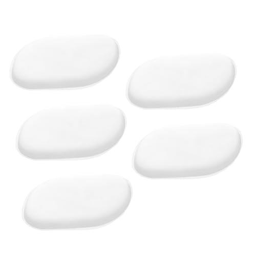 Anneome 5 Stück Teiliges Transparenter Silikon Puderquasten für Damen Wiederverwendbar Weiche Foundation Applikatoren mit Präziser Form für Makelloses Make Up und Hohe von Anneome