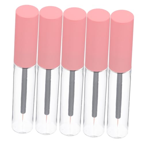 Anneome 5 Stück Transparente Eyeliner Nachfüllflaschen mit Kleinem Wiederverwendbare Make Up Tuben für Diy Flüssigeyeliner und Wimperncreme Kompakt und Reisefreundlich von Anneome