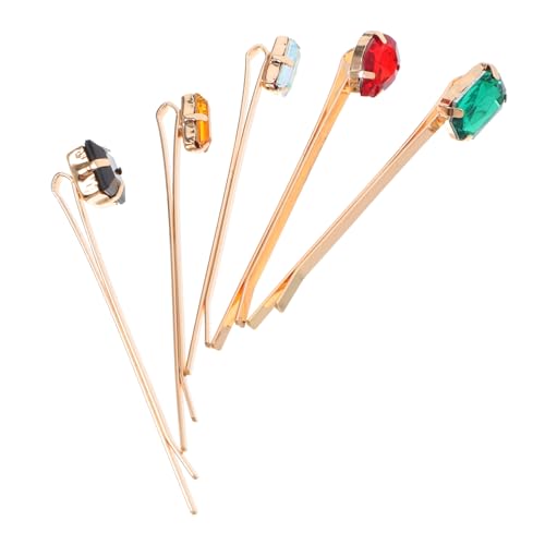 Anneome 5 Teiliges Retro Haarklammern mit Goldfarbenen Strasssteinen Metalllegierung Starker Haarschmuck für Frauen und Mädchen Passend für Frisuren und Anlässe Anneome 5 Teiliges Retro Haarklammern mit Goldfarbenen Strasssteinen Metalllegierung Starker Haarschmuck für Frauen und Mädchen Passend für Frisuren und Anlässe von Anneome