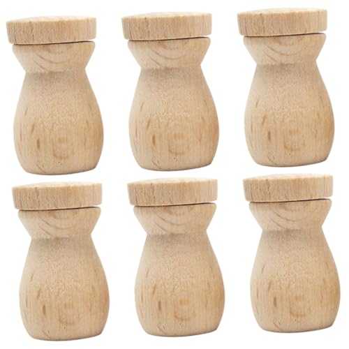 Anneome 6 Stck Teiliges Holz Ölflaschen Anhänger Ätherische Öle Diffusor Anhänger für Auto DIY Parfüm Diffusor Kleiner Robuster Holzanhänger für Damen und Mädchen Anneome 6 Stck Teiliges Holz Ölflaschen Anhänger Ätherische Öle Diffusor Anhänger für Auto DIY Parfüm Diffusor Kleiner Robuster Holzanhänger für Damen und Mädchen von Anneome