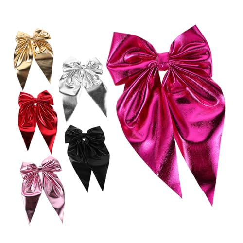Anneome 6 Stück Haarschmuck Bowknot -Haarnadeln Haarspange Bowknot-Haarklaue Bogenklammer aus Metall Frauen Haarbögen Haarband mit langem Haarverschluss für Mädchen Polyester von Anneome