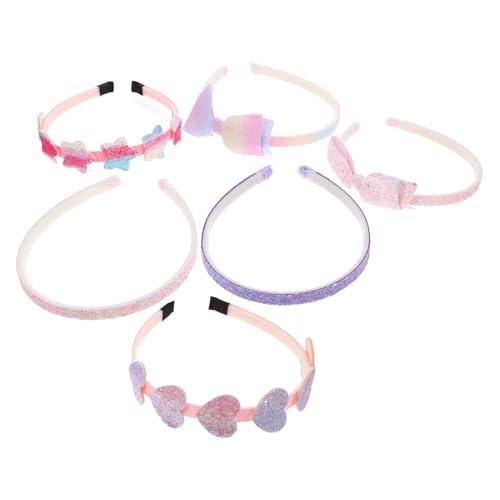 Anneome 6 Stück Teiliges Glitzer Feine Bunte Haarschmuck haarreifen für Mädchen Langlebig und Modisch Geeignet für Kleinkinder Jährige Anneome 6 Stück Teiliges Glitzer Feine Bunte Haarschmuck haarreifen für Mädchen Langlebig und Modisch Geeignet für Kleinkinder Jährige von Anneome