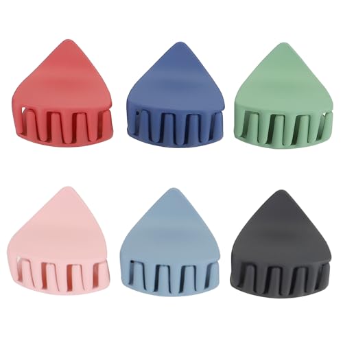 Anneome 6 Stück Teiliges Haarklammer Rutschfeste Haarspangen für Damen Kleine Haarklammern für Ponytail und Frisuren Sanfte Fixierung mit Komfort Vielseitig für Alltag und Styling von Anneome