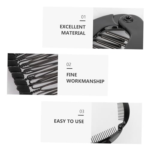 Anneome 6 Stück Teiliges Haarspangen Fischform Bananenclip Haarklammer Ponytail Halter für Frauen Bequem Modisch Vielseitig für Parties Hochzeiten und Alltag Geeignet von Anneome