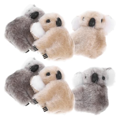 Anneome 6 Stück Teiliges Plüsch Koala Haarspangen für Mädchen Cartoon Haarclips mit Weichem Plüsch Dekorative Seiten haarnadeln für Jugendliche Niedliche Haarschmuck Accessoires Anneome 6 Stück Teiliges Plüsch Koala Haarspangen für Mädchen Cartoon Haarclips mit Weichem Plüsch Dekorative Seiten haarnadeln für Jugendliche Niedliche Haarschmuck Accessoires von Anneome