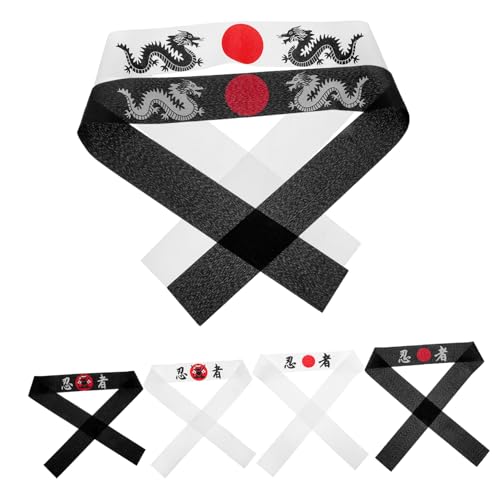 Anneome 6stücke Teiliges Samurai Stirnband Für Verstellbare Hachimaki Bandanas Für Karate Cosplay Und Geburtstagsfeiern Weichem Für Thematische Anlässe von Anneome