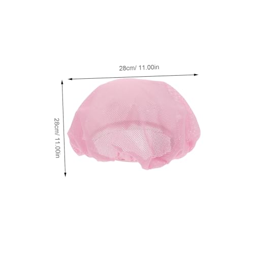 Anneome 8 Stück Teiliges Mesh Haarschutz mit Elastischem Rand Atmungsaktive Wiederverwendbare Schlafmütze für Damen Sicherer Sitz Leichter Stylischer Haarschutz für Haartypen von Anneome
