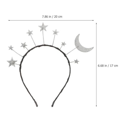 Anneome 8 Stück Teiliges Stern und Mond Haarschmuck Haarreif Glitzerndes Leichtes Stirnband für Mädchen Partyfest Geburtstagsfeier Valentine Geschenk Anneome 8 Stück Teiliges Stern und Mond Haarschmuck Haarreif Glitzerndes Leichtes Stirnband für Mädchen Partyfest Geburtstagsfeier Valentine Geschenk von Anneome