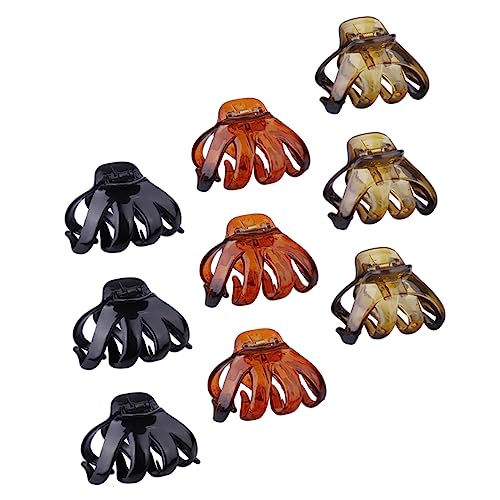 Anneome 9 Stück Teiliges Octopus Haarklammern Rutschfeste Kunststoff Krallenclips für Dickes und Dünnes Haar Natürlicher Starker als Haarschmuck und für Damen Anneome 9 Stück Teiliges Octopus Haarklammern Rutschfeste Kunststoff Krallenclips für Dickes und Dünnes Haar Natürlicher Starker als Haarschmuck und für Damen von Anneome
