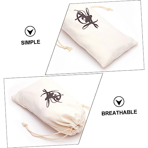 Anneome Ballettschuhtasche aus Robustem Canvas mit Kordelzug Tragbare Tanzschuh Aufbewahrungstasche für Mädchen und Damen Atmungsaktiv Geruchsneutral Vielseitig als Handtasche und von Anneome