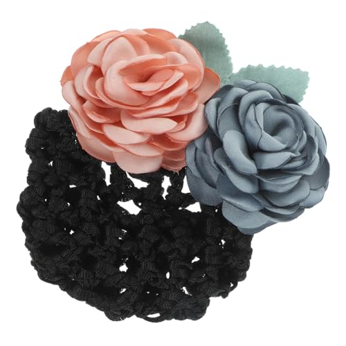 Anneome Blumen Haarnetz Damen Haargummi Elastisch Strapazierfähig Für Dutt Und Ballett Elegant Für Frauen Und Mädchen von Anneome