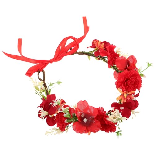 Anneome Blumenkranz Haarband Damen Simulierter Blumenkranz Leichtes Boho Haarreif Für Hochzeit Party Festival Urlaub Alltag Komfortabler Kopfschmuck Anneome Blumenkranz Haarband Damen Simulierter Blumenkranz Leichtes Boho Haarreif Für Hochzeit Party Festival Urlaub Alltag Komfortabler Kopfschmuck von Anneome