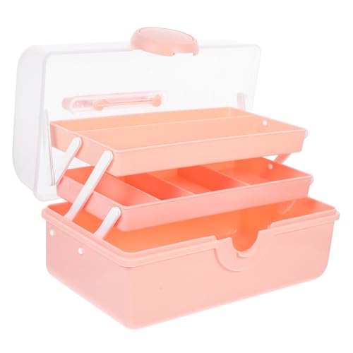 Anneome Eleganter Make Up Organizer mit Großer Kapazität Kosmetik und Schmuckaufbewahrung für Make Up Pinsel Lippenstifte Hautpflege und Reisen Schützt vor Schmutz und Sorgt von Anneome