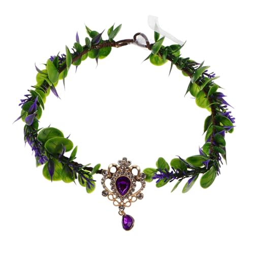 Anneome Fairy Crown V-förmiges Braut-haarband Handgefertigt Leichtes Boho-blumen-design mit Wassertröpfchen-front Romantisches Hochzeits-accessoire für Fotoshootings Partys und Stilvolle von Anneome