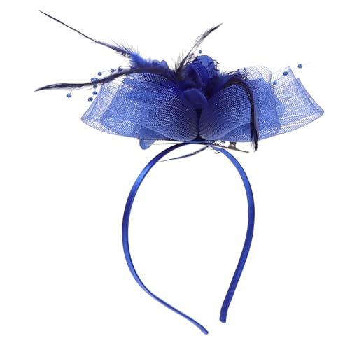 Anneome Fascinator Haarschmuck mit Netzschleier Leichter Kopfreif und Haarklammer für Damen Eleganter Braut und Party Accessoire in Atmungsaktiv und Modisch für Hochzeit und Festliche von Anneome
