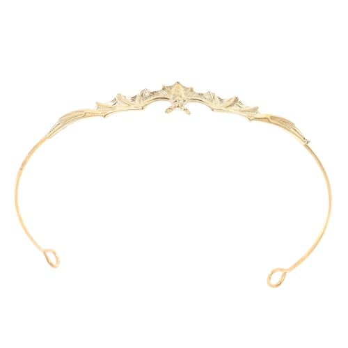 Anneome Fledermaus Haarreif aus Robustem Metall Dekorativer Kopfschmuck mit Gothic Design Bequemer Party Stirnband für Halloween Karneval und Cosplay Fans von Anneome