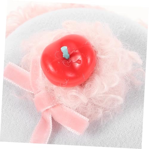 Anneome Geburtstag Haarklammer Cherry Cake Design Leichtes Haaraccessoire Für Frauen Mädchen Festliche Party Fotorequisite Haarschmuck Komfortabel Tragbar von Anneome