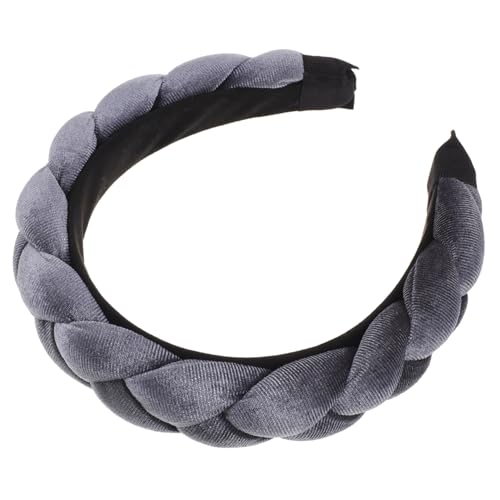 Anneome Geflochtenes Breites Stirnband aus Gepolstert und Modisch Leicht und Bequem Vielseitig für Damen und Mädchen Vintage Haarschmuck für Alltag und Besondere Anlässe von Anneome