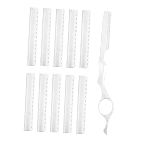 Anneome Haarschneide-rasierer mit Ersatzklingen Präziser Haarschneidewerkzeug für Gleichmäßiges Ausdünnen Langlebig Scharf Komfortabel für Einfache Haarbehandlung von Anneome