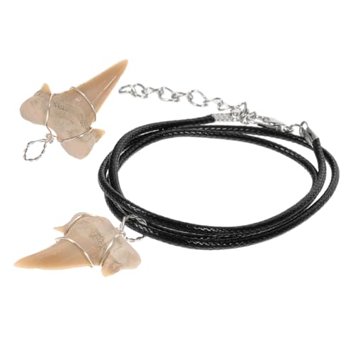 Anneome Haifischzahn Anhänger Halskette Mit Haifischzähnen Dekoration Für Jungen Und Männer Haizahn Charm Aus Haltbarem Material von Anneome