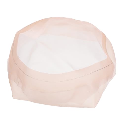 Anneome Handgefertigte Crochet Haarnetz Kappe für Männer PU Basis Haarteil mit Strapazierfähigem Rand Natürlicher Look zum Abdecken von Geheimratsecken Weiches Atmungsaktives Perückennetz von Anneome