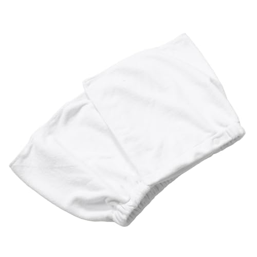 Anneome Herren Badetuch Wickelhose aus Fleece mit Verstellbarem Druckknopf Schnelltrocknend Hohe Wasseraufnahme Vielseitig als Strand und Spa Badehose in Weiß Modischer für Altersgruppen von Anneome