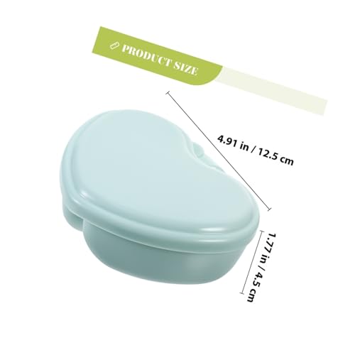 Anneome Herzförmige Gesichtsmaske Rührschüssel DIY Masken Schale Leicht Tragbar Wiederverwendbar Praktisch für Gesichtspflege und Kosmetik Anwendung Zufällige Farbe Zufällige Farbe von Anneome