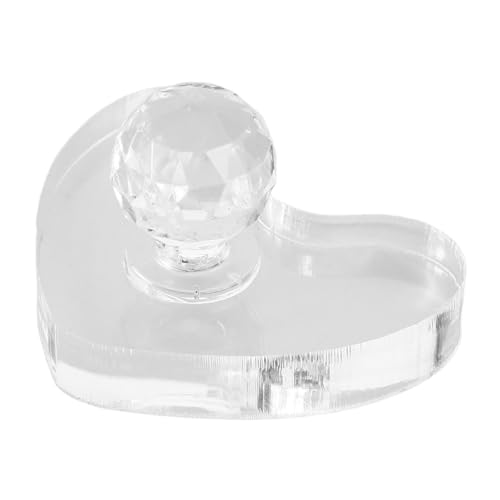 Anneome Herzförmiger Lidschatten Pressstempel DIY Make up Werkzeug für Highlighter Form Puder Vielseitig Einsetzbar Präzise Pressform für Individuelle Kosmetikgestaltung von Anneome