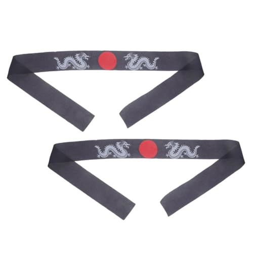 Anneome Japanisches Samurai Stirnband Polyester Kopfband Dekorativ Atmungsaktiv Für Karate Kostüm Sport und Alltag von Anneome