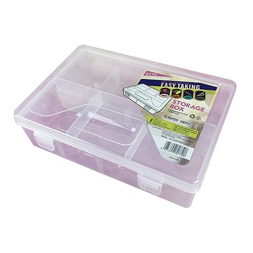 Anneome Kasten Aufbewahrungskoffer für Schreibwaren Federmäppchen mit großem Fassungsvermögen Aufbewahrungsbox für Malstifte Kunst schreibwaren Organizer Clear Pencil case Doppelschicht von Anneome