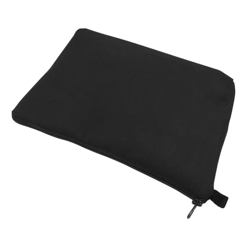 Anneome Kosmetiktasche Damen Schwarz Reise Makeup Organizer Leicht Polyester Multifunktional Tragbar Handtasche Für Kosmetik Toiletry Bag Pouch von Anneome