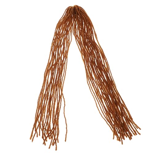 Anneome Long Dreadlock Extensions Braun Natürliche Optik Leichte Atmungsaktive Dreadlocks Haarteil Für Damen Herren Mode Zubehör Für Alltag Party Hochzeit Cosplay von Anneome