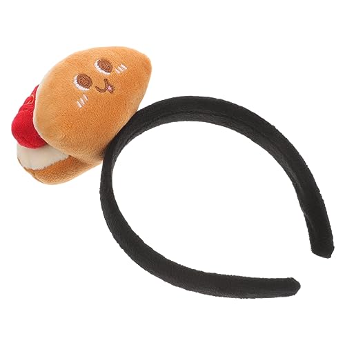 Anneome Lustiges Hot Dog Stirnband für Erwachsene Cartoon Kopfstück Partyaccessoire Halloween Kostüm Einzigartiges Langlebiges Design für Damen und Herren von Anneome