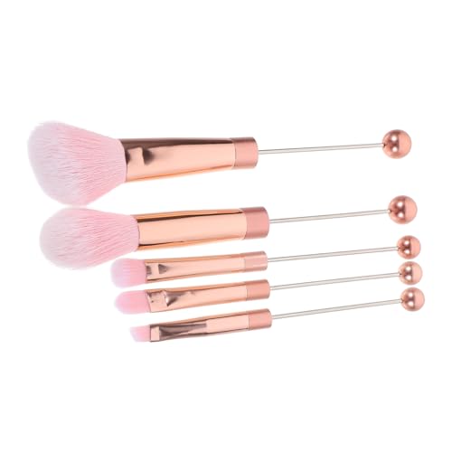 Anneome Make Up Pinsel Set Teilig Rosegold Metallgriff Weiche Hautfreundliche Bürsten für Lidschatten Puder Langlebig Leicht Tragbar Einfach zu Reinigen für Frauen und Anfänger von Anneome