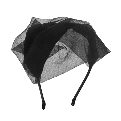 Anneome Mesh Fascinator Haarreif Halb Beret mit Luftdurchlässigem Tüll für Damen Passend Atmungsaktiv und Bequem für Hochzeitsfeiern Tanzpartys und Elegante Anlässe von Anneome