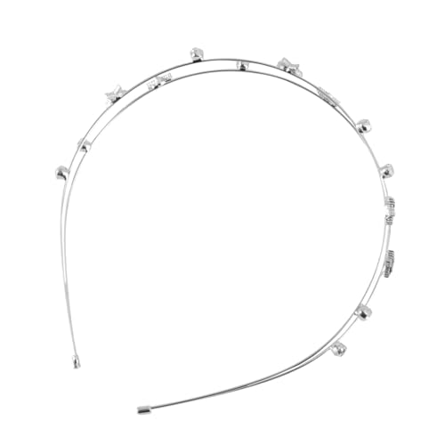 Anneome Modisches Doppelreihiges Stern Strass Haarreif Haarband für Hochzeit Party Glitzernder Brautschmuck Festlicher Haarschmuck für Damen und Mädchen von Anneome
