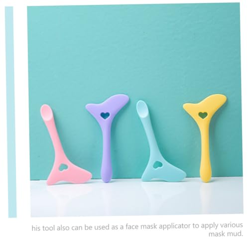 Anneome Multifunktionaler Eyeliner hilfe aus Weichem Silikon Elastischer Make up applikator für Präzises Auftragen von Eyeliner Lidschatten und Lippenstift Ergonomisch Gebogen für von Anneome