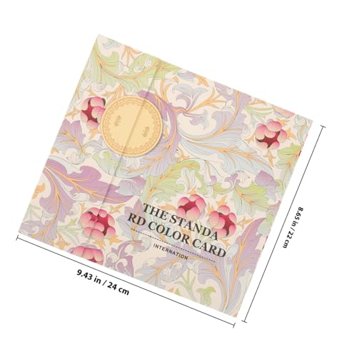 Anneome Nagel Farbpalette Display Buch Farben Nagelgel Musterplatte Weiß Gehäuse Professionelles Maniküre Farbkarte für Nageldesign Salon Präsentation von Anneome