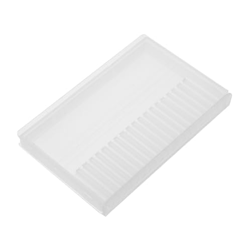 Anneome Nagelbohrer Organizer Aufbewahrungsbox Kunststoff Nagelbohrer Halter Praktisch für Maniküre Heimgebrauch Nagelkunst Zubehör Staubdicht und Wiederverwendbar von Anneome