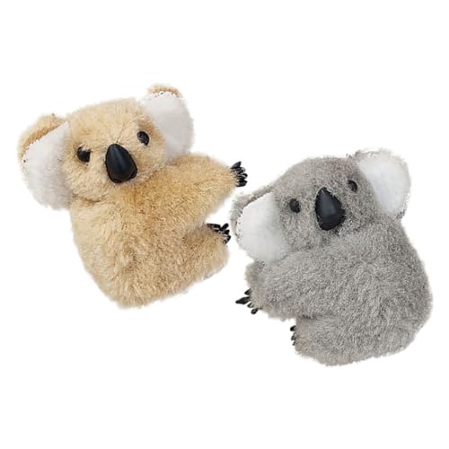 Anneome Plüsch Koala Haarspangen Mini Tier Haarclips für Mädchen Frauen Weiche Cartoon Haarklammern Schonend Haltbar Niedlich Accessoires Anneome Plüsch Koala Haarspangen Mini Tier Haarclips für Mädchen Frauen Weiche Cartoon Haarklammern Schonend Haltbar Niedlich Accessoires von Anneome